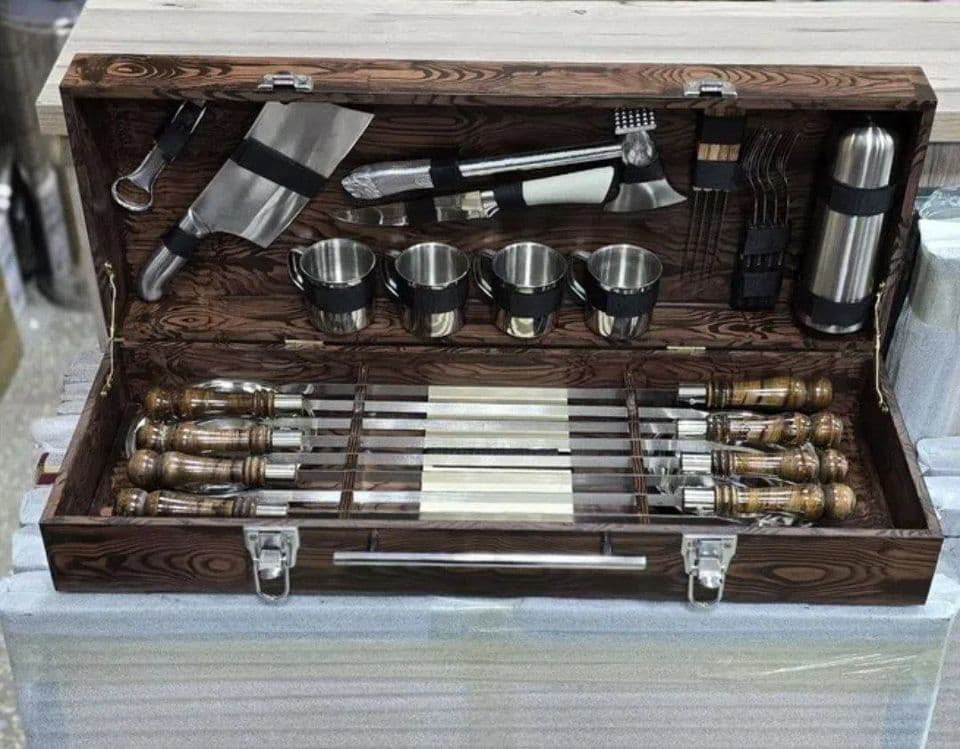 Шашлык набор совга падарка хадия shashlik pishirgich sovga padarka — 1