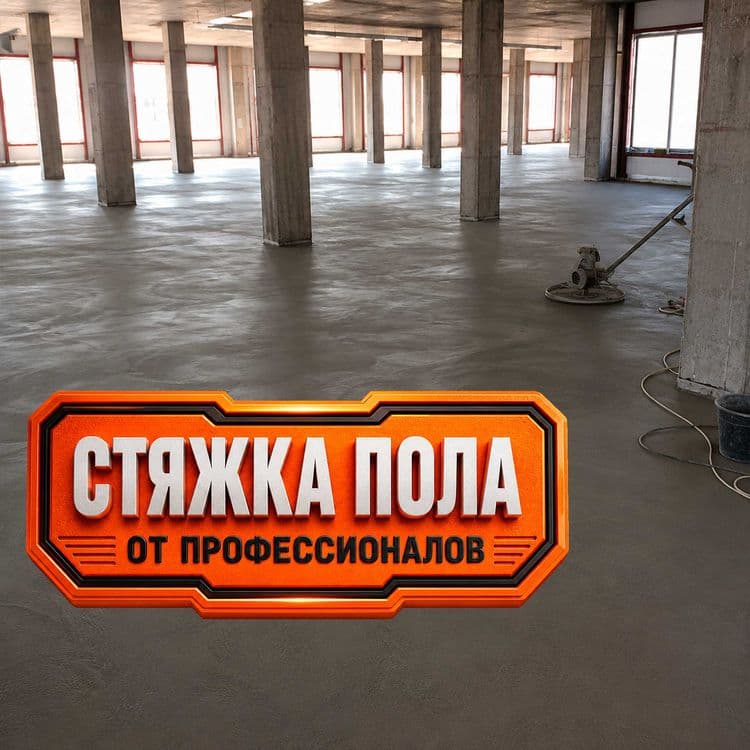 Быстрая стяжка пола в Ташкенте — 1