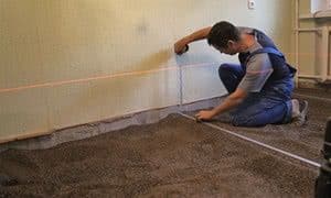 Styajka xizmati Полусухая стяжка услуги Сухой стяжка — 2
