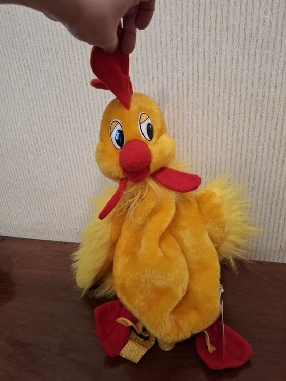 Меховой детский рюкзак — 7
