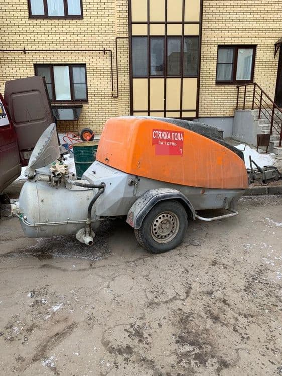 Стяжка полусухая, стяжка ручная , товарный бетон — 1