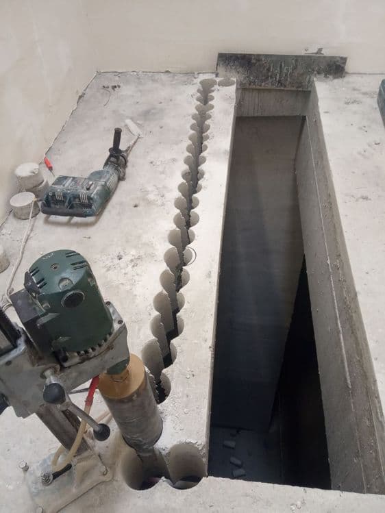 Бетон тешиш Beton teshish Алмазный бурения перфоратор  а — 3