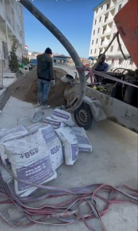 Пол сухой стяжка по городу Самарканд — 2