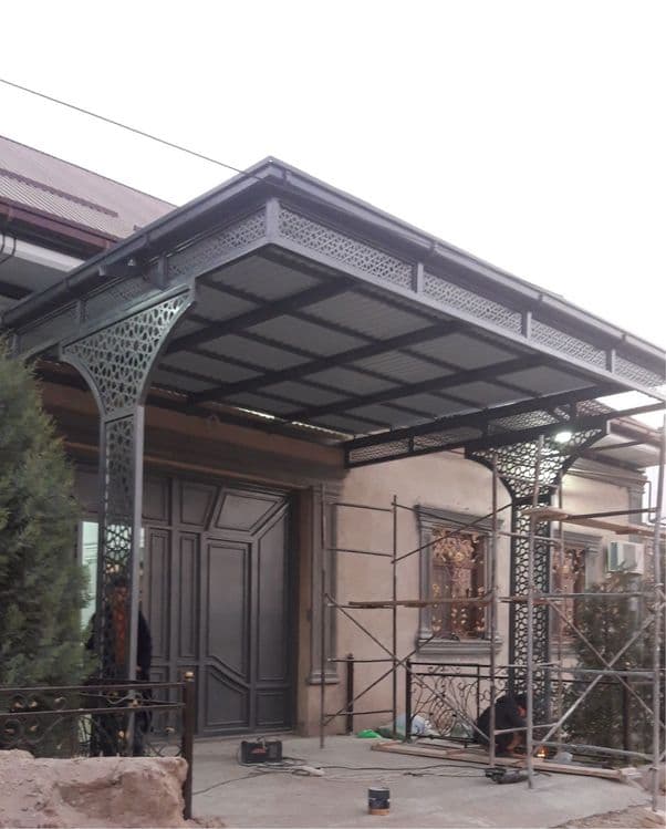 Naves perila ograjneya kazerog навес решетка ограждения — 1
