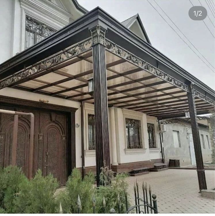Naves perila ograjneya kazerog навес решетка ограждения — 2