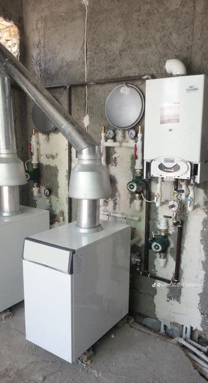 Газосварка сантехника отопительной системы. — 8