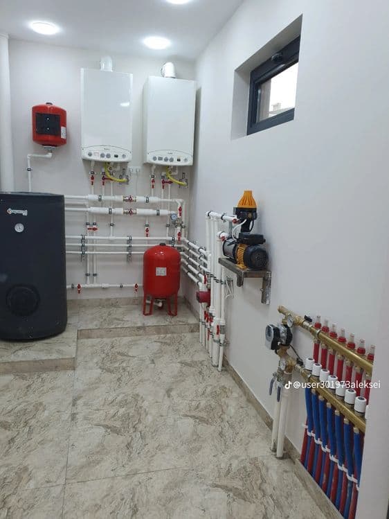 Газосварка сантехника, отопительная система. — 8