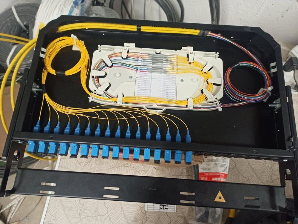 Optika payvandlash  Сварка оптоволокно Fth gpon — 1