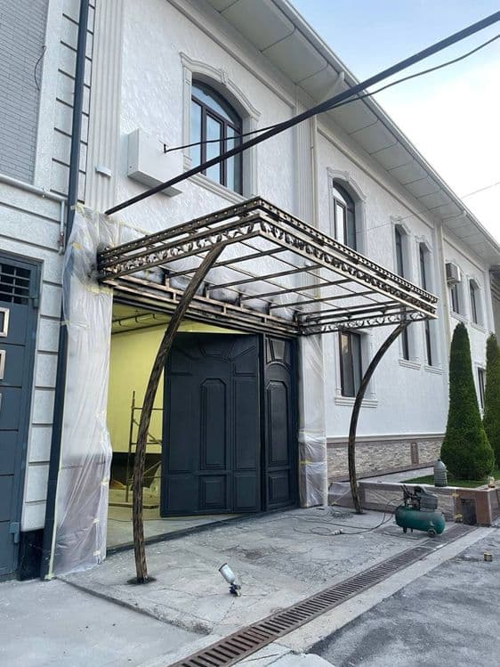 Дарваза, навес, решотка, перила, малярка қиламиза — 8