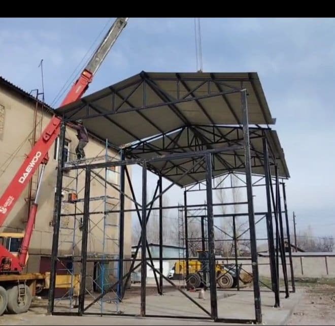 Svarchikmiz 10kishilik brigadamiz metal ishlarini bajaramiz — 1