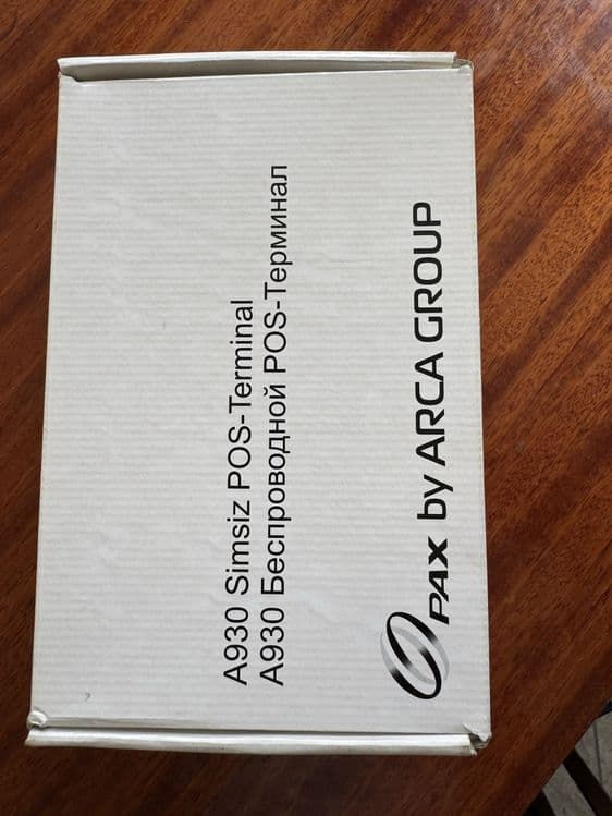 Pax a930 terminal bezpravadnoy — 1
