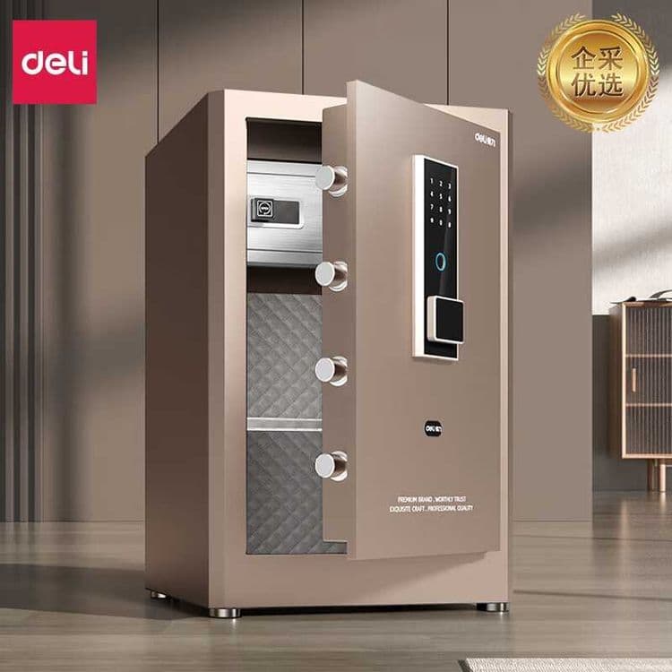 Seyf deli Сейф Deli AE66ZM с отпечатком 60х38х36 27кг Скидки !!! — 2