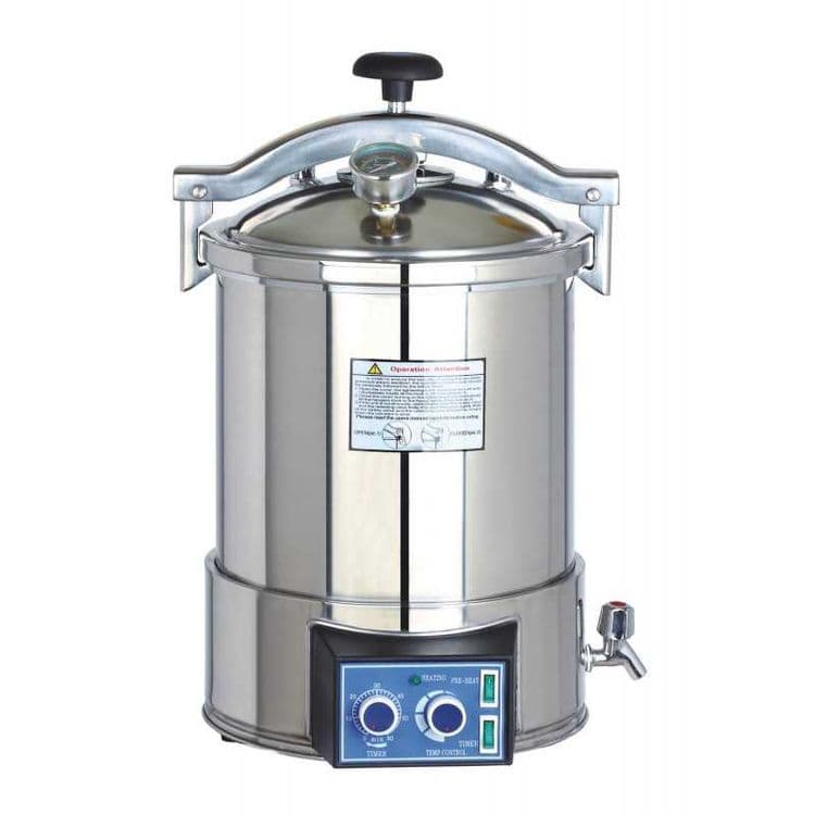 Портативный паровой стерилизатор (автоклав) JIBIMED модели YX-18HDJ. — 1