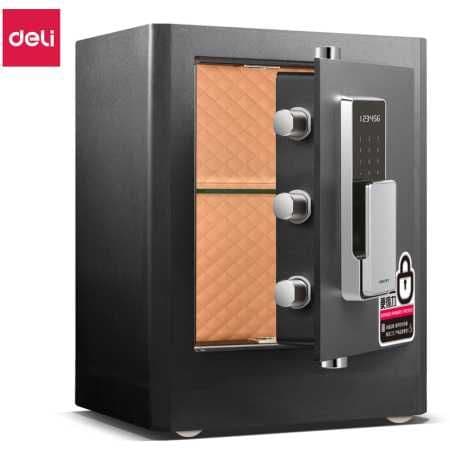 Seyf Deli Сейф Deli 4115G биометрический 510х380х340 56кг Скидки !!! — 2