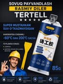 Sovuq payvandlash 85 g ikki komponentli shpritsda

 TERTELL epoksi yop