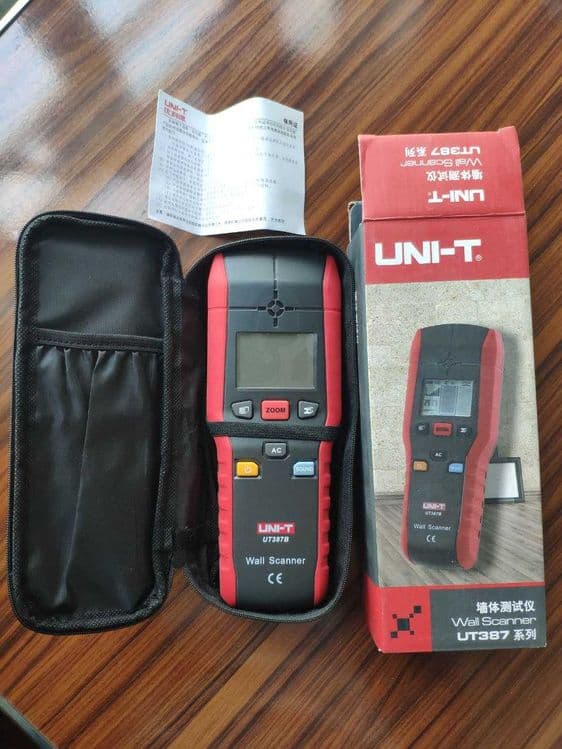 UNI T 387B wall scanner сканер, детектор скрытой проводки — 3