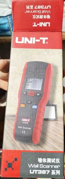 UNI T 387B wall scanner сканер, детектор скрытой проводки — 4