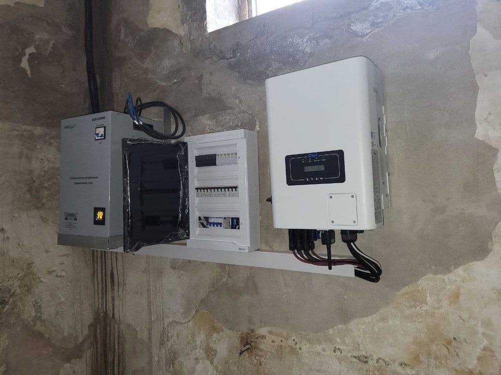 Quyosh panel podkluch ustanovka - установка солнечных панелей — 6