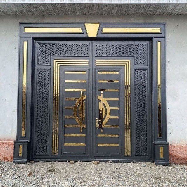Darvoza temir eshik rishotka  naves yasaymiz svarka xizmati.  Buxoro G — 2