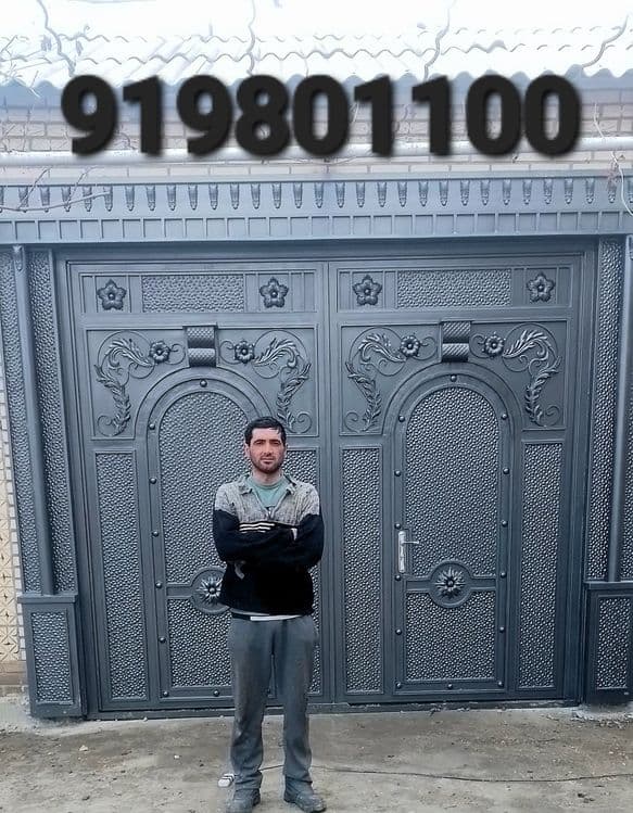 Darvoza temir eshik rishotka  naves yasaymiz svarka xizmati.  Buxoro G — 3