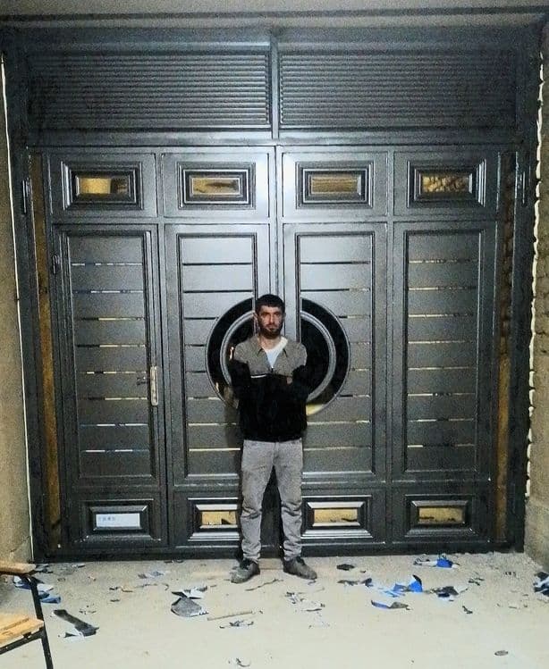 Darvoza temir eshik rishotka  naves yasaymiz svarka xizmati.  Buxoro G — 5