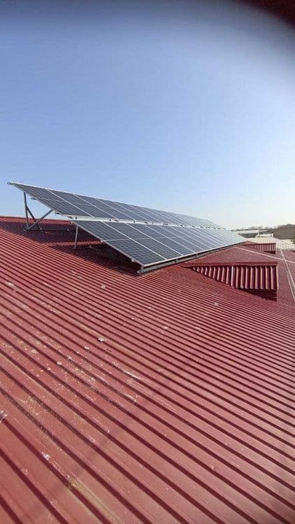 Quyosh panel podkluch ustanovka - установка солнечных панелей — 5