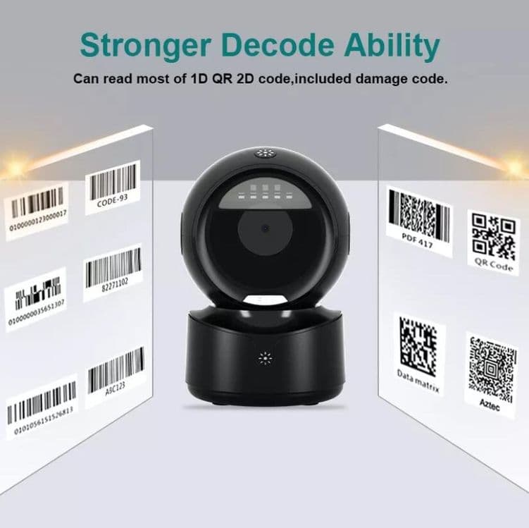 2D scanner barcode scanner, nimbot chek printer — 1