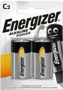 Батарейка C щелочная Energizer LR14-2BL Alkaline Power