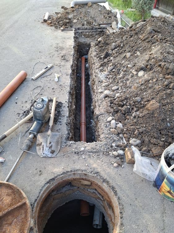 Urachi Урачи Паткоп Kanalzatsiya santexnika basen qazamiz — 7