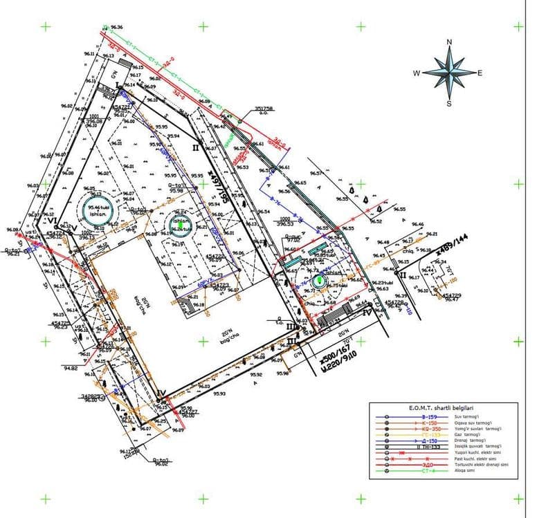Geodeziya Топосъемка Топография Toposurat razbivka nevelir taxiometr — 6