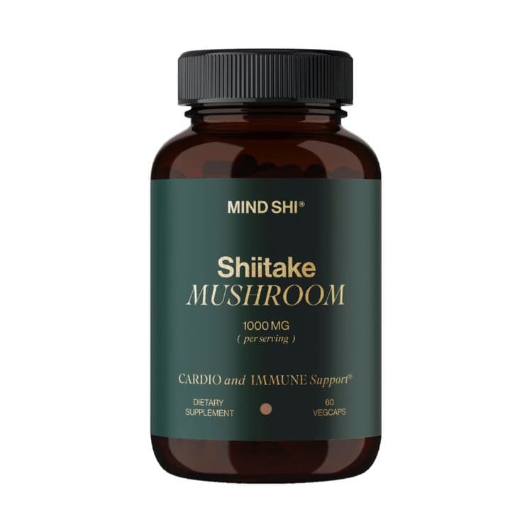 Шиитаке, Shiitake Mushroom 60капсул из Америки — 1