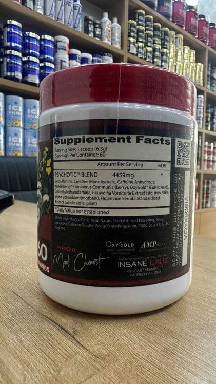 Psycho Tic pre-workout — 4
