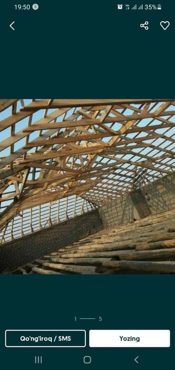 Ремонт. Креша. Том. Навес ва бошкатом ишларини киламиз — 5