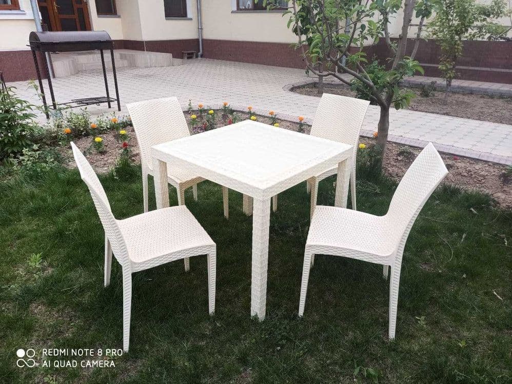Качественные столы со стульями для кухни, дачи и кафе в разных цветах. — 2