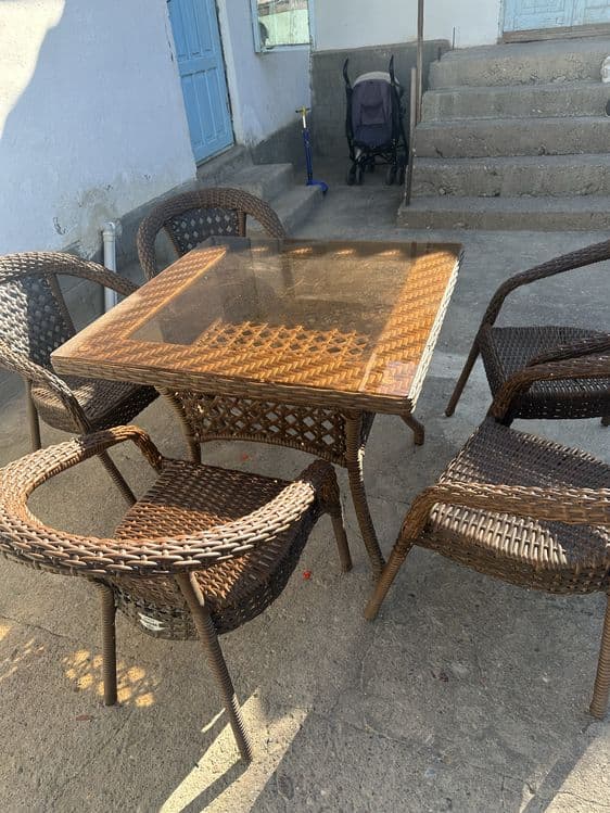 Ratan stol stul — 1