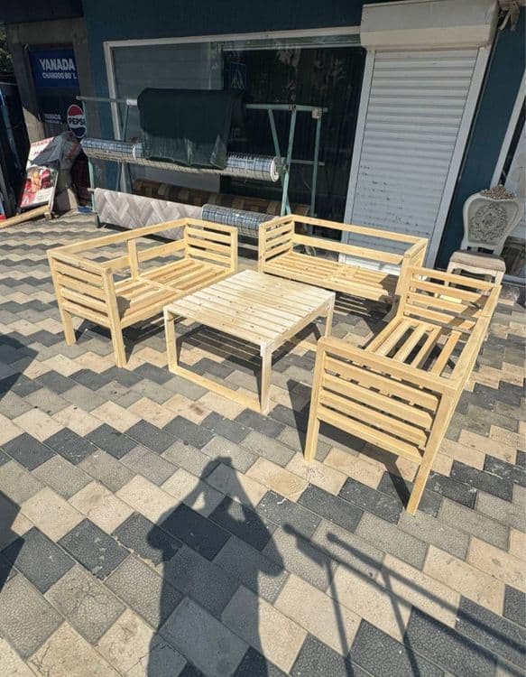 Изготовление диванов для дачи из палетов Az Mebel — 8