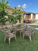 Kachelya Rotang | Toqilgan Mebel | Качеля Ротанг | Плетёная Мебель