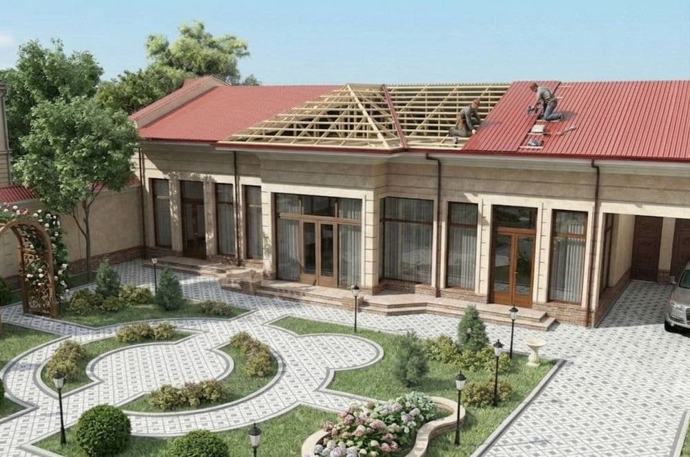 КРЫША НАВЕС ДЕЛАЕМ. Сварочные работы — 1