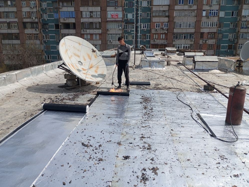 Гидроизолация.ustalar.tom. terassa fundament izolatsiya qlamz — 5