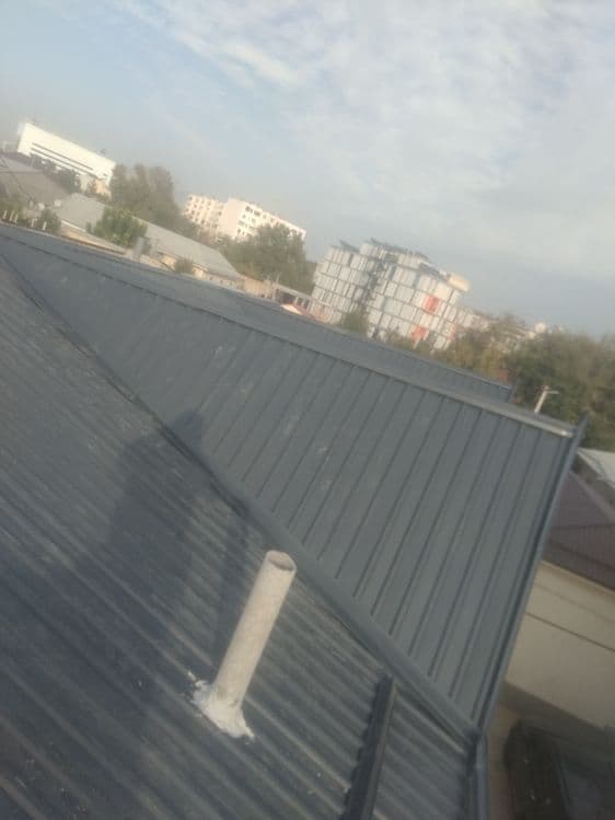 Tom yopamiz profnastil slif turba o'rnatamiz — 4