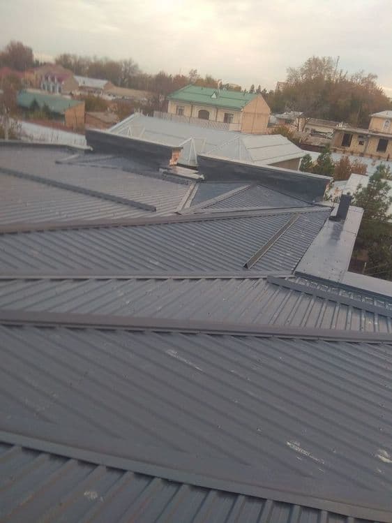 Tom yopamiz profnastil slif turba ustanofka — 1
