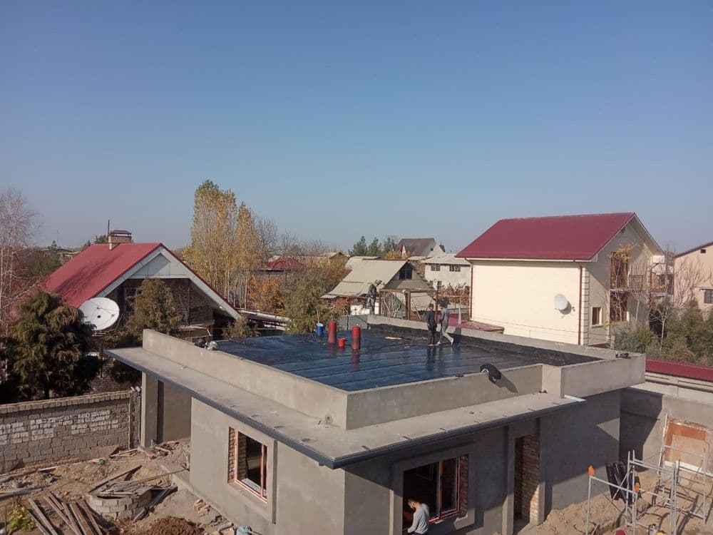 Кровля крыш мяккая кровля с фольгой — 1