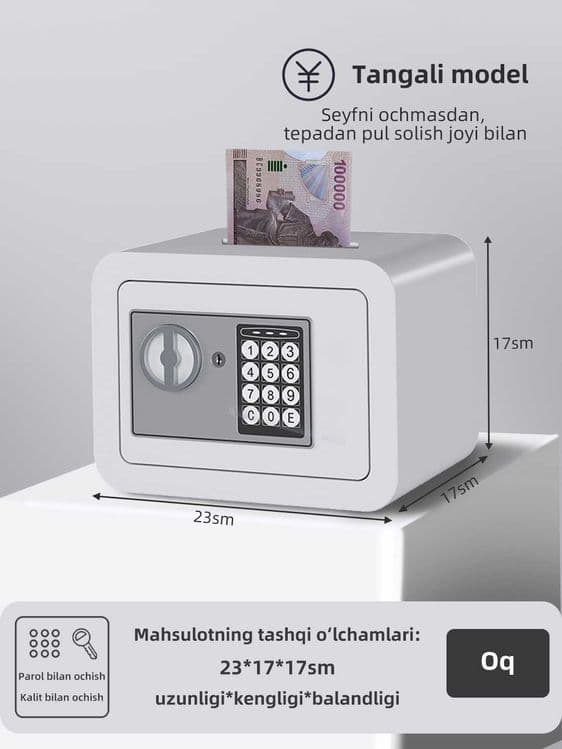 мини сейф для детей / bolalar uchun seyf / сейф капилка/ mini seyf — 1