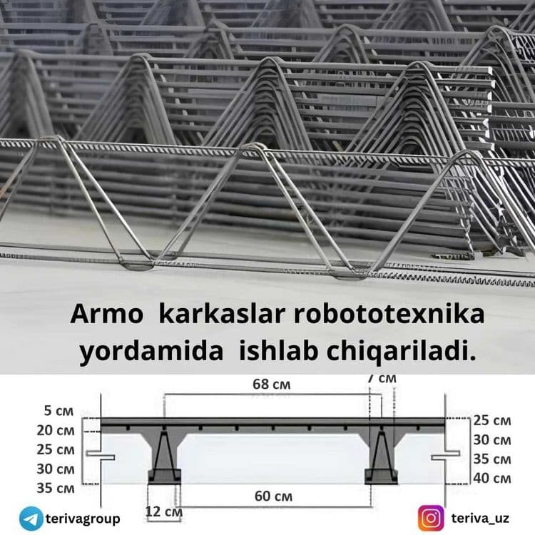 TERMO MONOLIT ORA VA TOM YOPMA  (несъёмная опалубка для перекрытия) — 3