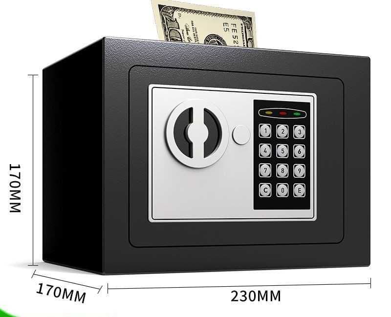 1pul uchun seyf / mini seyf / мини сейф / сейф металлический — 2