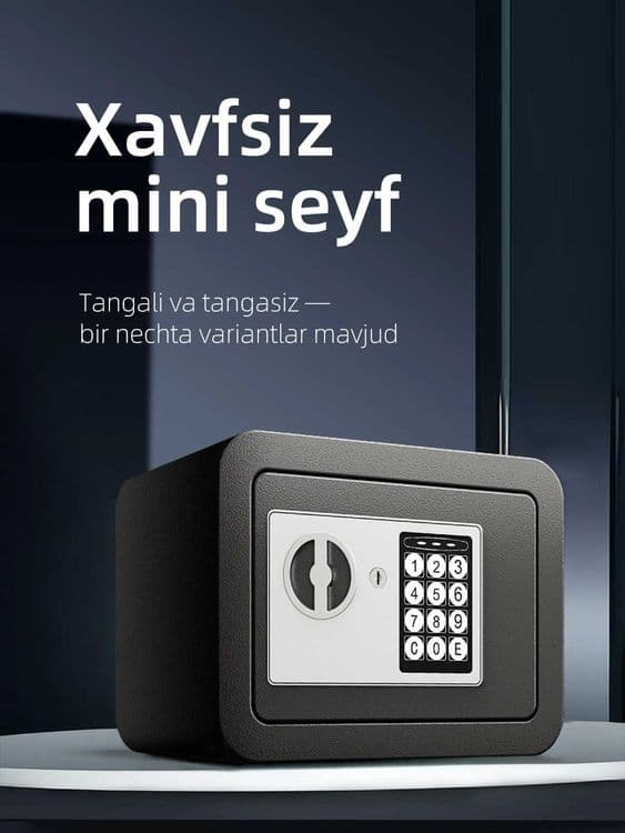 маленький сейф / kalitli seyf / kalitli seyf / сейф подарок\мини сейф — 5