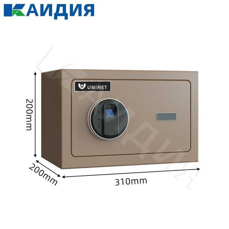 Smart seyf – WiFi сейф с отпечатком пальца, пароль+ключ, сигнализация — 1