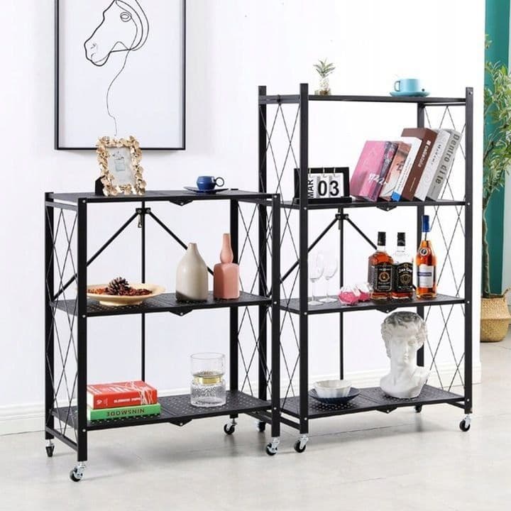Складной кухонный стеллаж на колесиках 3,4,5. — 2