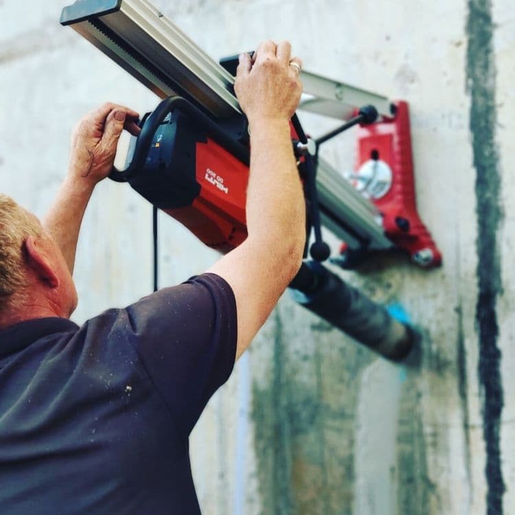 Алмазное бурение Алмазная резка Профессионально Hilti Сухой сверление — 1