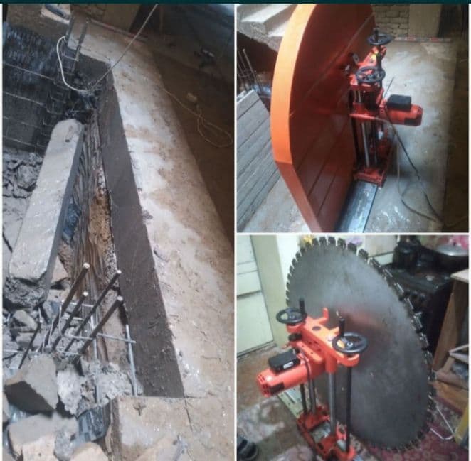 ALMAZNIY BUR Beton kesish teshish va buzish xizmati. — 2